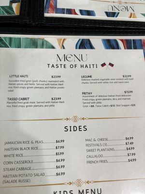 Menu photo 2 Reggae Jerk Hut McKinney, TX