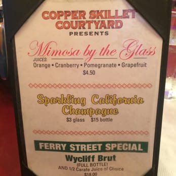 Copper Skillet - Excellent price for mimosas - Breakfast & Brunch Near Me - Martinez, California Copper Skillet - Excellent price for mimosas - Breakfast & Brunch Near Me - Martinez, California
