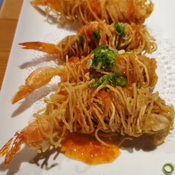 Umi Sake House - Shrimp wrapped with noodles and deep fried. - Sushi Bars Near Me - Seattle, Washington Umi Sake House - Shrimp wrapped with noodles and deep fried. - Sushi Bars Near Me - Seattle, Washington