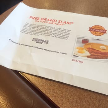 Denny's - Free grand slam on your birthday - Diners Near Me - Torrance, California Denny's - Free grand slam on your birthday - Diners Near Me - Torrance, California