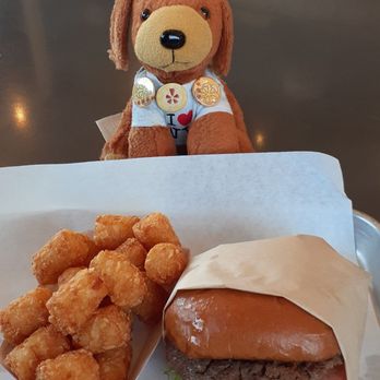 Bunz Burger - Classic Burger and tater tots. 1/31/26 - Hot Dogs Near Me - Huntington Beach, California