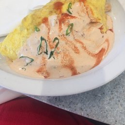 Buffalo Chicken Omelet