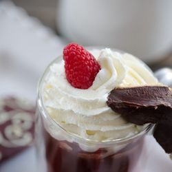 Pie Junkie - Pie Junkie's Raspberry Hot Chocolate 2024 YYC Hot Chocolate Fest in support of Calgary Meals on Wheels