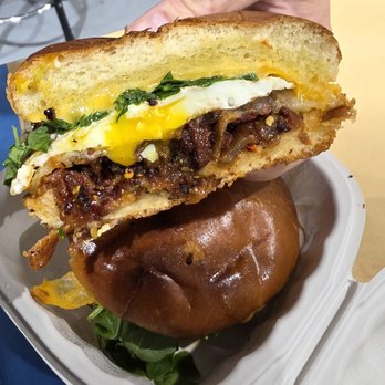 Rival Coffee - Inside breakfast sandwich - Coffee & Tea Near Me - Murrieta, California Rival Coffee - Inside breakfast sandwich - Coffee & Tea Near Me - Murrieta, California