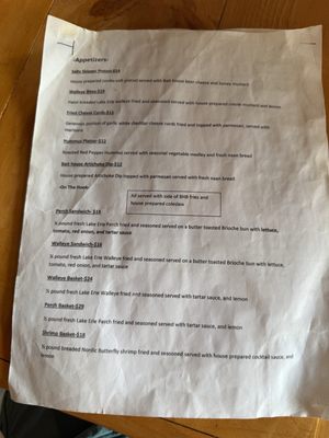 Menu photo 4 Bait House Brewery Sandusky, OH Menu photo 4 Bait House Brewery Sandusky, OH