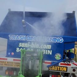 Sani-Bin - Steaming away the stink.