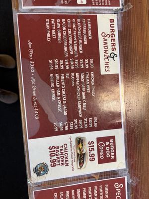 Menu photo 2 Academy Burger Dahlonega, GA