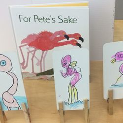 The Art Park Enrichment Campus - Look at the sweet little flamingos my three-year-olds drew in class!