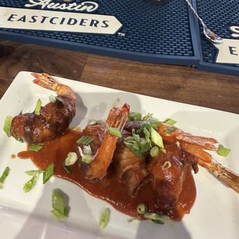 The Fat Frog - BBQ Shrimp appetizer. - Sports Bars Near Me - Prescott, Arizona The Fat Frog - BBQ Shrimp appetizer. - Sports Bars Near Me - Prescott, Arizona