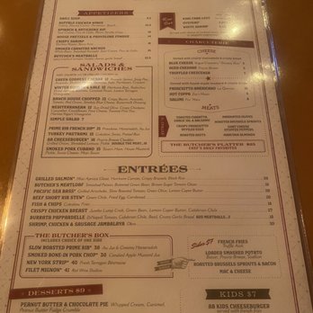 The Arrogant Butcher - Menu - American Near Me - Phoenix, Arizona