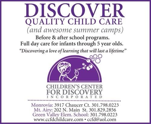 Children's Center For Discovery Inc - childcare center in Monrovia, MD
