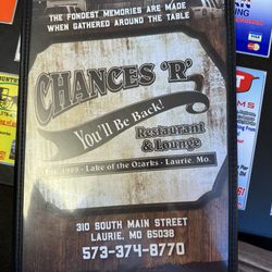 Chances 'R' - Outside cover
