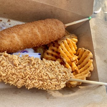 STIX - I got the combodog with meat and cheese, ramen with pure cheese and small fries. - Hot Dogs Near Me - San Francisco, California STIX - I got the combodog with meat and cheese, ramen with pure cheese and small fries. - Hot Dogs Near Me - San Francisco, California