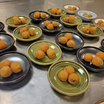 The Kitchen Restaurant - Deep fried olives - New American Near Me - Sacramento, California The Kitchen Restaurant - Deep fried olives - New American Near Me - Sacramento, California