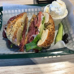 Hot Pastrami with potato salad