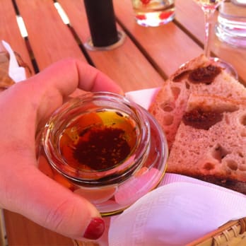 The Farm Table - Very good olive oil served with a date but bread before our lunch. Very delicious and extremely fresh! - New American Near Me - Bernardston, Massachusetts The Farm Table - Very good olive oil served with a date but bread before our lunch. Very delicious and extremely fresh! - New American Near Me - Bernardston, Massachusetts