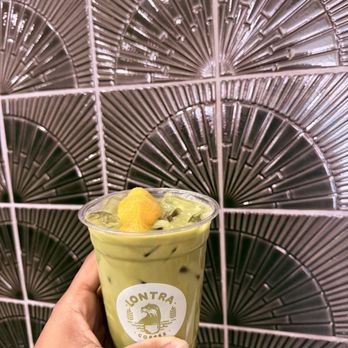 Lontra Coffee - Orange Vanilla Matcha with Almond Milk - Coffee & Tea Near Me - Upland, California