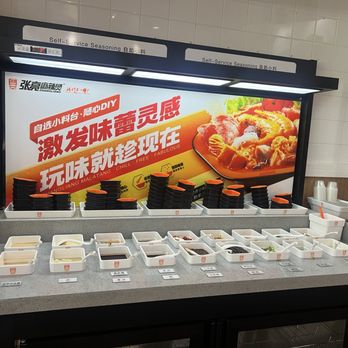 Zhangliang Malatang - Condiment and topping station - Chinese Near Me - Berkeley, California