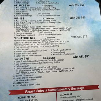Hollywood Nails - Menu - Nail Salons Near Me - Sacramento, California