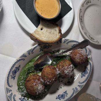 Primi Italian Steakhouse - Special! Capollini cakes with pesto and side of vodka. SO GOOD - Steakhouses Near Me - West Islip, New York Primi Italian Steakhouse - Special! Capollini cakes with pesto and side of vodka. SO GOOD - Steakhouses Near Me - West Islip, New York