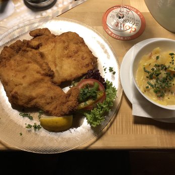 Strasser-Bräu - Wiener Schnitzel and Potato Salad - Bars Near Me - Vienna, 9