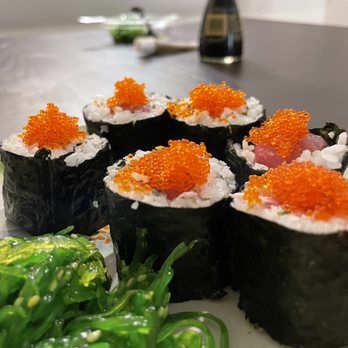 99 Ranch Market - Hand made sushi rolls with a side of seaweed salad by yours truly. - Grocery Near Me - Concord, California 99 Ranch Market - Hand made sushi rolls with a side of seaweed salad by yours truly. - Grocery Near Me - Concord, California