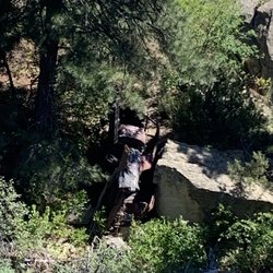 Zimmerman Park - A random old car on the cliffside