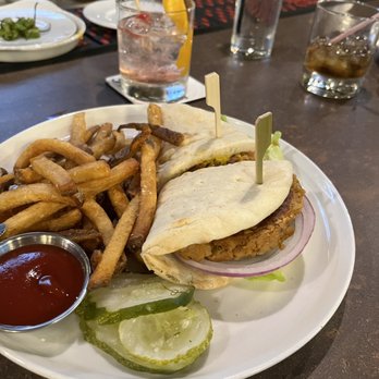 Stillwater - Veggie burger (bland) - Cocktail Bars Near Me - Boston, Massachusetts