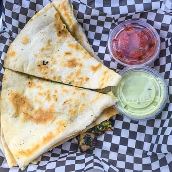 Sluggo's Vegetarian Cafe - The Pesto Portobello Quesadilla was excellent! Loved the cashew uncheese. - Vegetarian Near Me - Chattanooga, Tennessee Sluggo's Vegetarian Cafe - The Pesto Portobello Quesadilla was excellent! Loved the cashew uncheese. - Vegetarian Near Me - Chattanooga, Tennessee