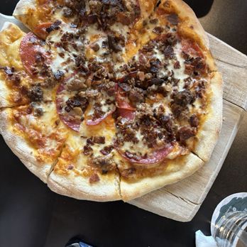 Firefly Grill STL - Meat pizza - New American Near Me - Chesterfield, Missouri