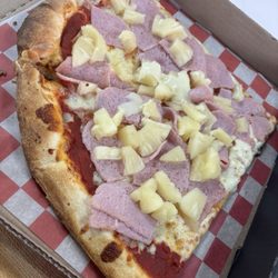 Papa's Pizza - 2 slices of Hawaiian Pizza