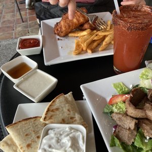 Photo of Euphoria XIX Grill - San Diego, CA, United States. Fish and chips