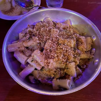 Carmelina's - Mushroom rigatoni. Lots of mushrooms! - Italian Near Me - Boston, Massachusetts Carmelina's - Mushroom rigatoni. Lots of mushrooms! - Italian Near Me - Boston, Massachusetts