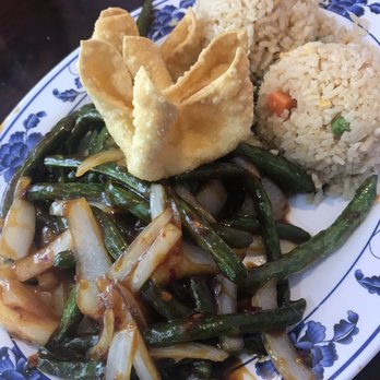 April's Chinese - Spicy Green Bean lunch special - Chinese Near Me - San Antonio, Texas
