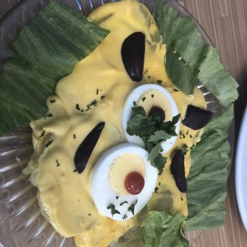El Buzo - Causa limeña(potato, egg and olive ) - Peruvian Near Me - Cocoa Beach, Florida El Buzo - Causa limeña(potato, egg and olive ) - Peruvian Near Me - Cocoa Beach, Florida