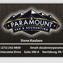Paramount Tax & Accounting - Harrisburg - https://paramount.tax/harrisburg/services