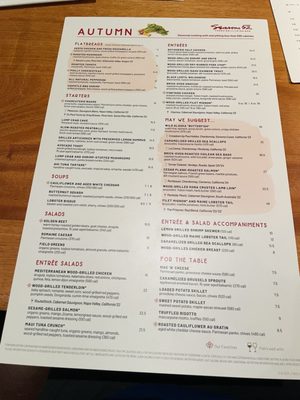 Menu photo 7 Seasons 52 Altamonte Springs, FL Menu photo 7 Seasons 52 Altamonte Springs, FL