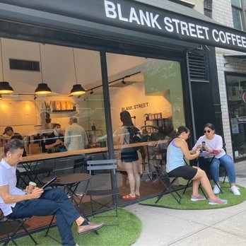 Blank Street Coffee - Taken previously on 08/26/21. Posted 08/29/21 on my return for morning coffee. - Coffee & Tea Near Me - New York, New York