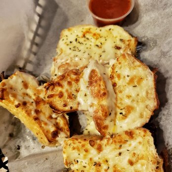 Art's Pizza - Garlic Bread with Cheese (with Pizza Dipping Sauce) - Italian Near Me - Anderson, Indiana