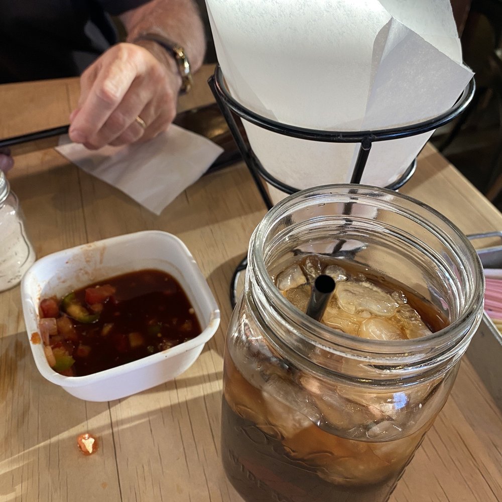 Mariscos El Buchon - The salsa and tea...at the other food too quickly. - Seafood Near Me - Carlsbad, New Mexico Mariscos El Buchon - The salsa and tea...at the other food too quickly. - Seafood Near Me - Carlsbad, New Mexico