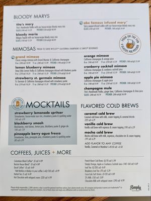 Menu photo 8 Another Broken Egg Cafe Fairfax, VA