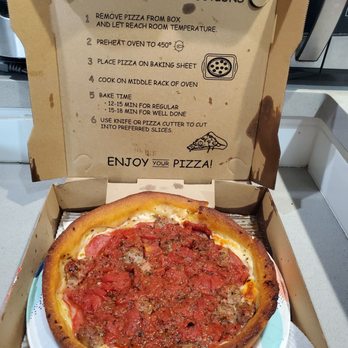 Rance's Chicago Pizza - GREASY 9" Carnivore - Pizza Near Me - Long Beach, California Rance's Chicago Pizza - GREASY 9" Carnivore - Pizza Near Me - Long Beach, California