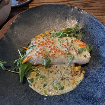 Hestia - Fish dish with roe. - New American Near Me - Austin, Texas Hestia - Fish dish with roe. - New American Near Me - Austin, Texas