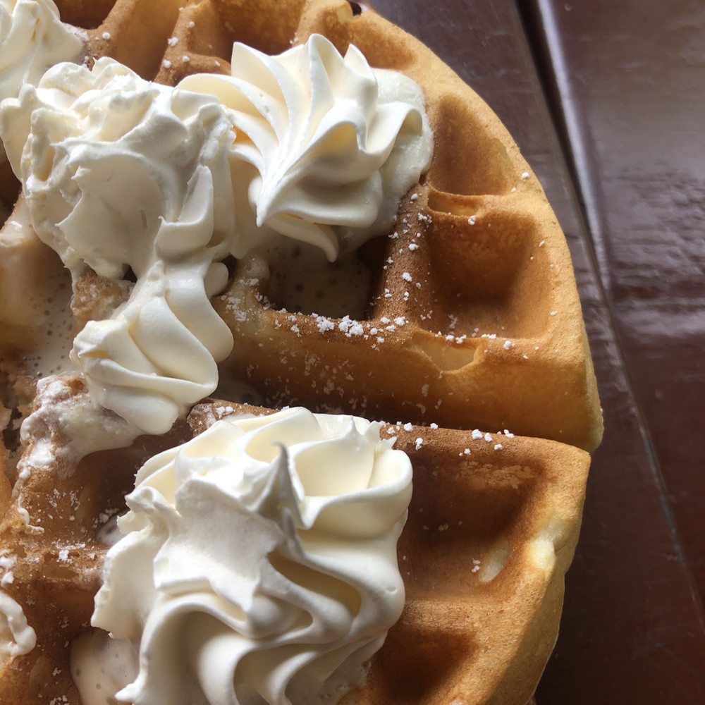 Copper Blues Live - Oxnard - Waffle with whipped cream - New American Near Me - Oxnard, California Copper Blues Live - Oxnard - Waffle with whipped cream - New American Near Me - Oxnard, California
