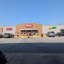 Pilot Travel Center - Outside. Convenience store and restaurants storefront on Saturday morning, September 20, 2025 at 10:58 AM EDT.