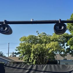 New tower speakers, nice and loud