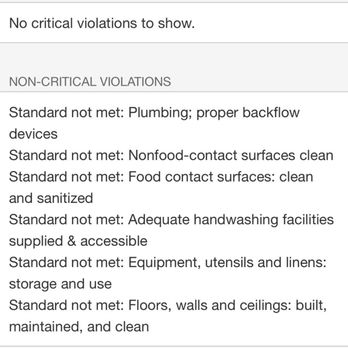 Spice Jar - Health score violations - Indian Near Me - Fontana, California