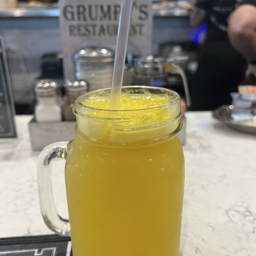 Grumpy's Restaurant - Mimosa (freshly squeezed orange juice) delish - Breakfast & Brunch Near Me - St. Johns, Florida Grumpy's Restaurant - Mimosa (freshly squeezed orange juice) delish - Breakfast & Brunch Near Me - St. Johns, Florida