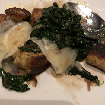 Coltivare - Ricotta gnocchi , parmesan , mizuna , balsamic - Italian Near Me - Houston, Texas Coltivare - Ricotta gnocchi , parmesan , mizuna , balsamic - Italian Near Me - Houston, Texas
