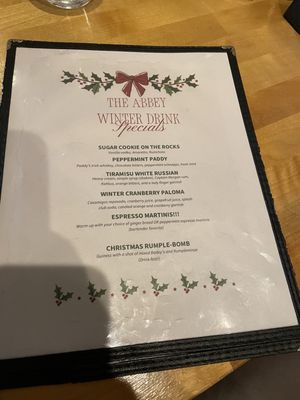 Menu photo 2 The Abbey New Milford, CT Menu photo 2 The Abbey New Milford, CT